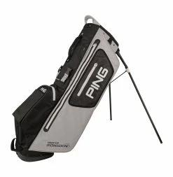 Ping Hoofer Monsoon Stand Bag - Grey / Black
