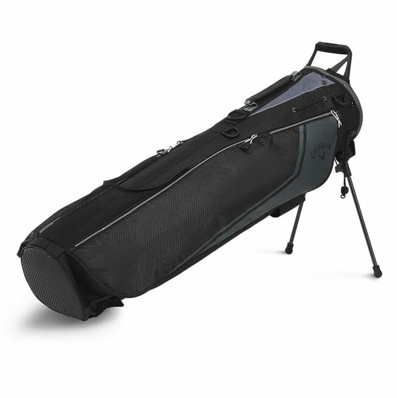 Callaway Carry+ Double Strap Carry Bag - Black/Charcoal - Image 2