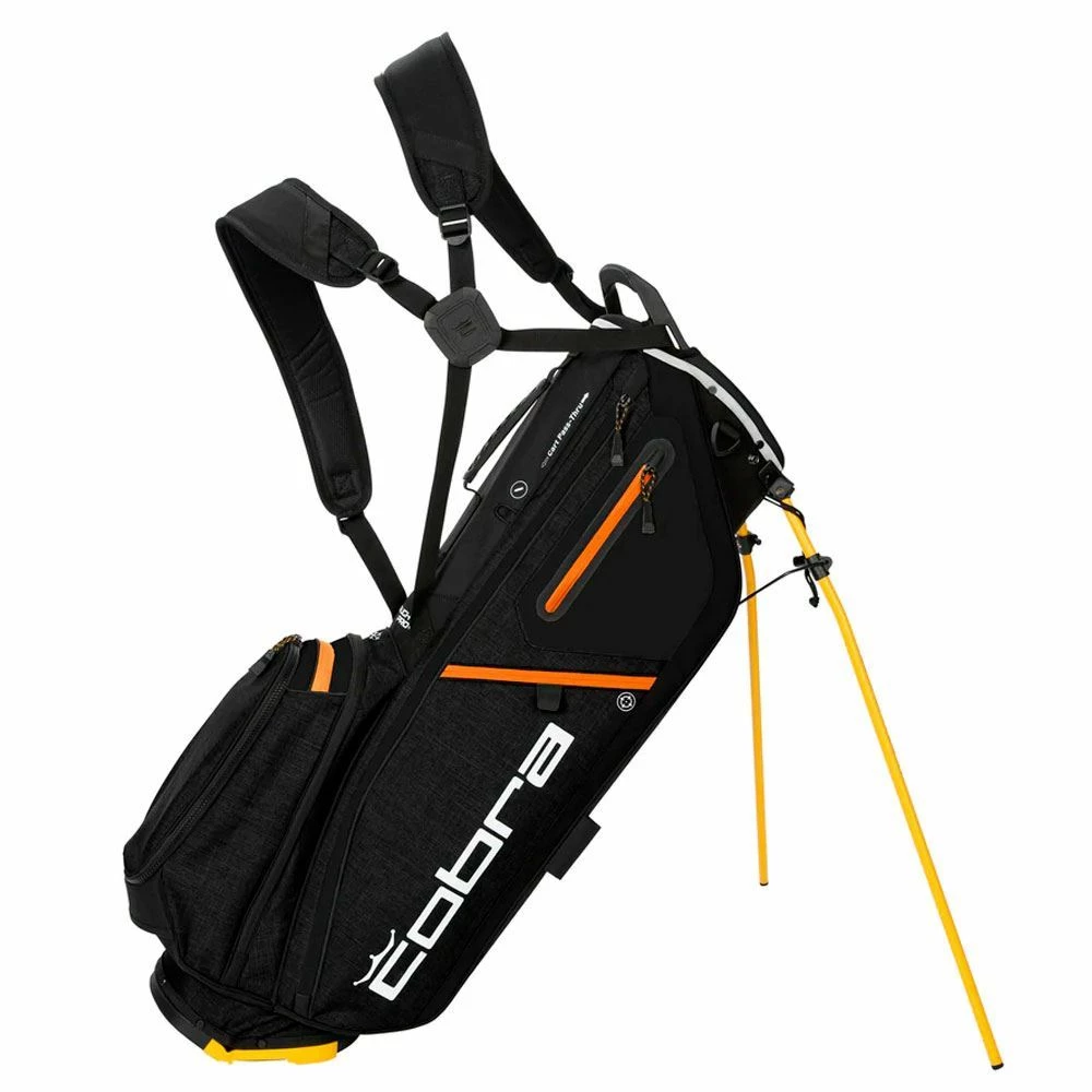 Cobra Ultralight Pro+ Stand Bag - Black/Gold - Image 2