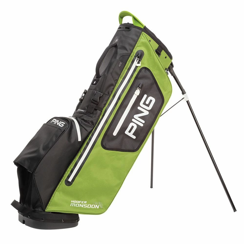 Ping Hoofer Monsoon Stand Bag Olive/Black