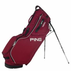 Ping Hoofer Stand Bag Cardinal/White/Black