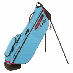 Ping Hoofer CRAZ-E Lite Stand Bag Blue/Black/Red