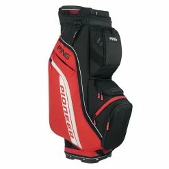 Ping Pioneer Cart Bag Red/Black