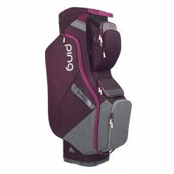 Ping Traverse Cart Bag Garnet/Heather