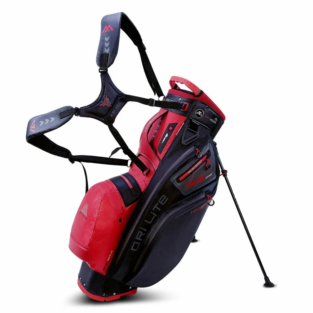 Big Max DRI LITE Hybrid 2 Golf Bag Red Black