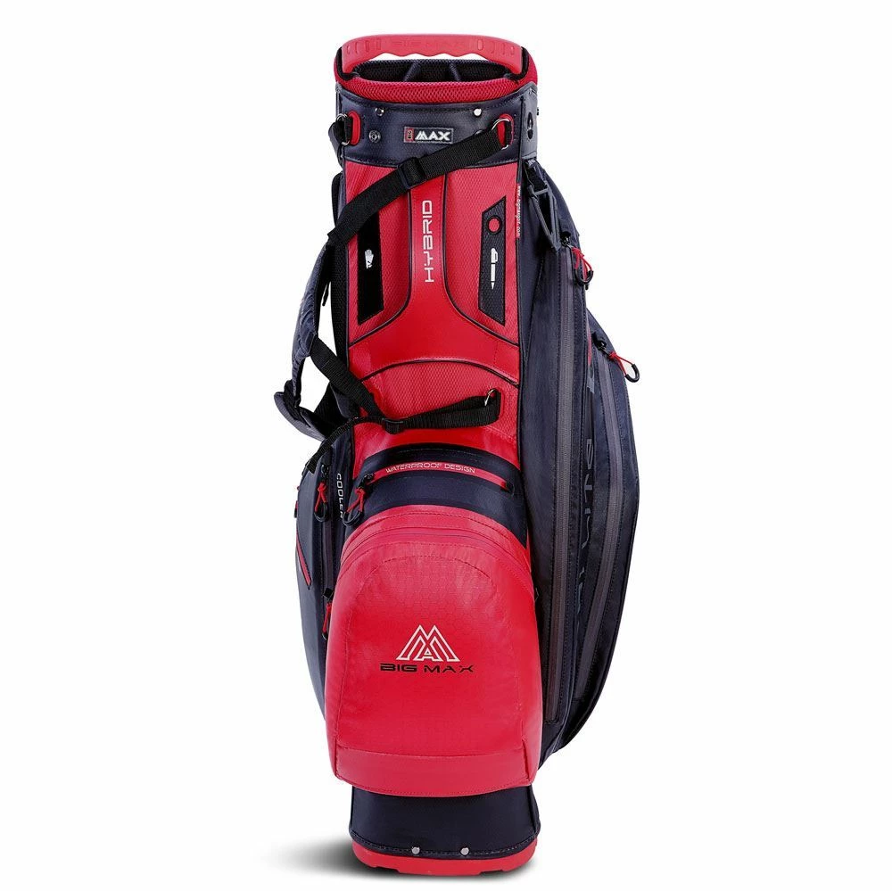Big Max DRI LITE Hybrid 2 Golf Bag Red Black - Image 3