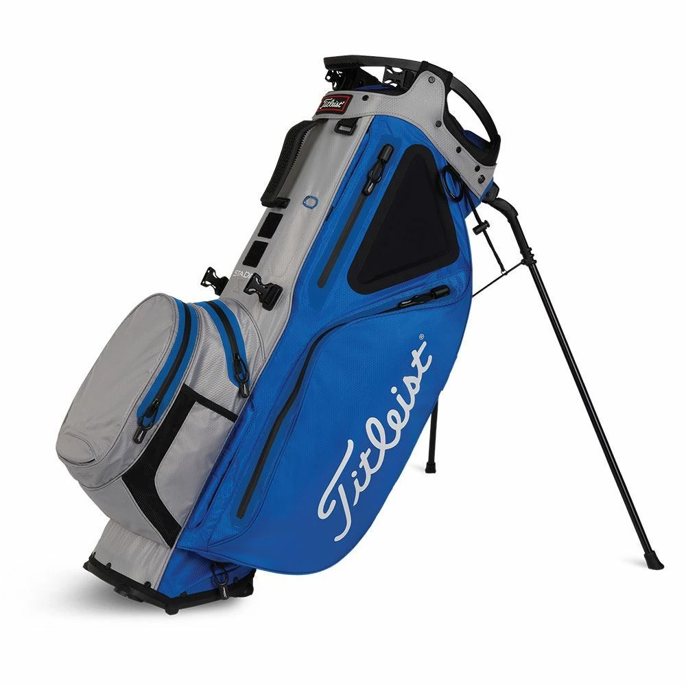 Titleist Hybrid 14 STADRY Carry Bag Royal Gray Black - Image 2