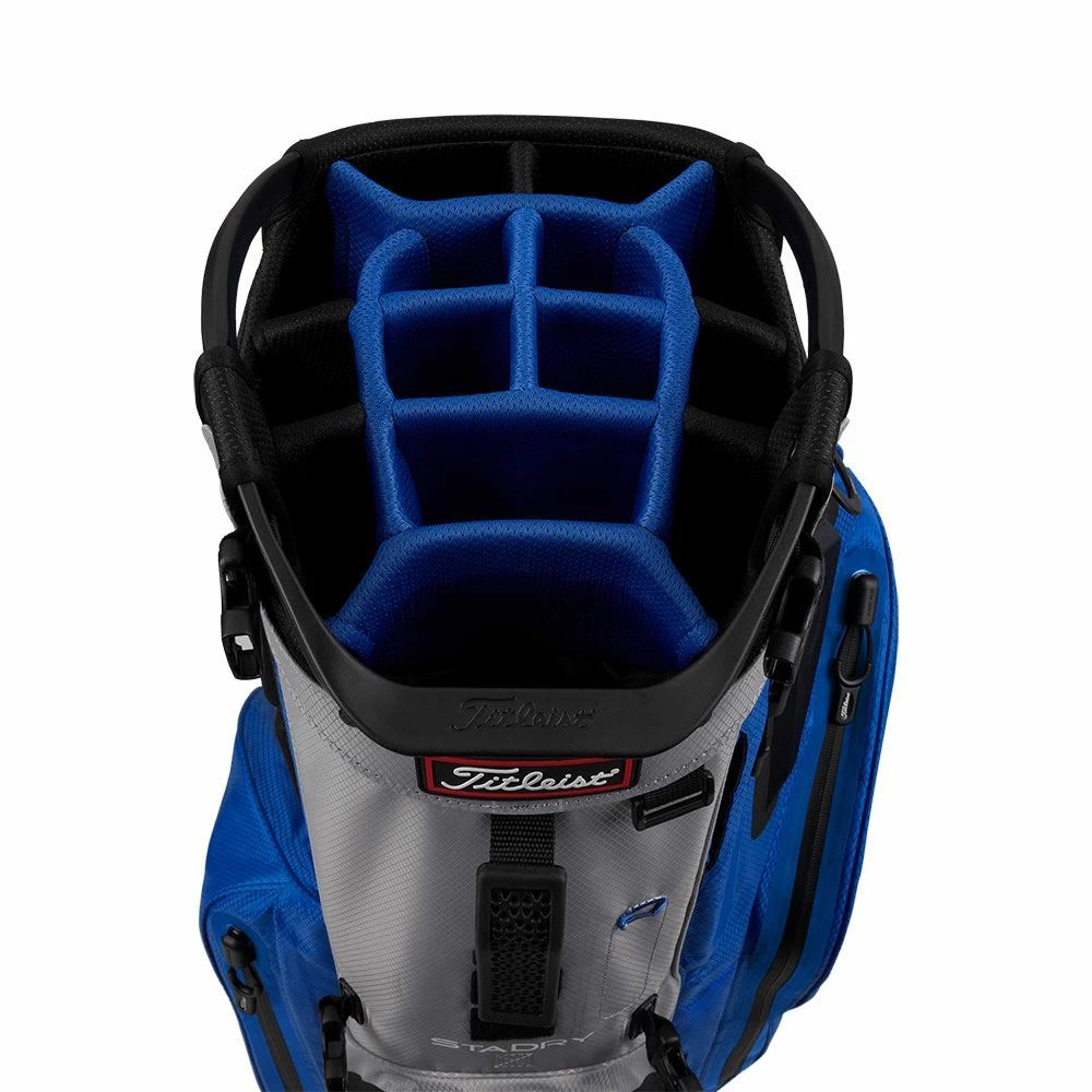 Titleist Hybrid 14 STADRY Carry Bag Royal Gray Black - Image 5