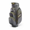 PowaKaddy Dri Tech Cart Bag - Gun Metal/Yellow