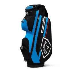 Callaway Chev 14+ Cart Bag Black Cyan