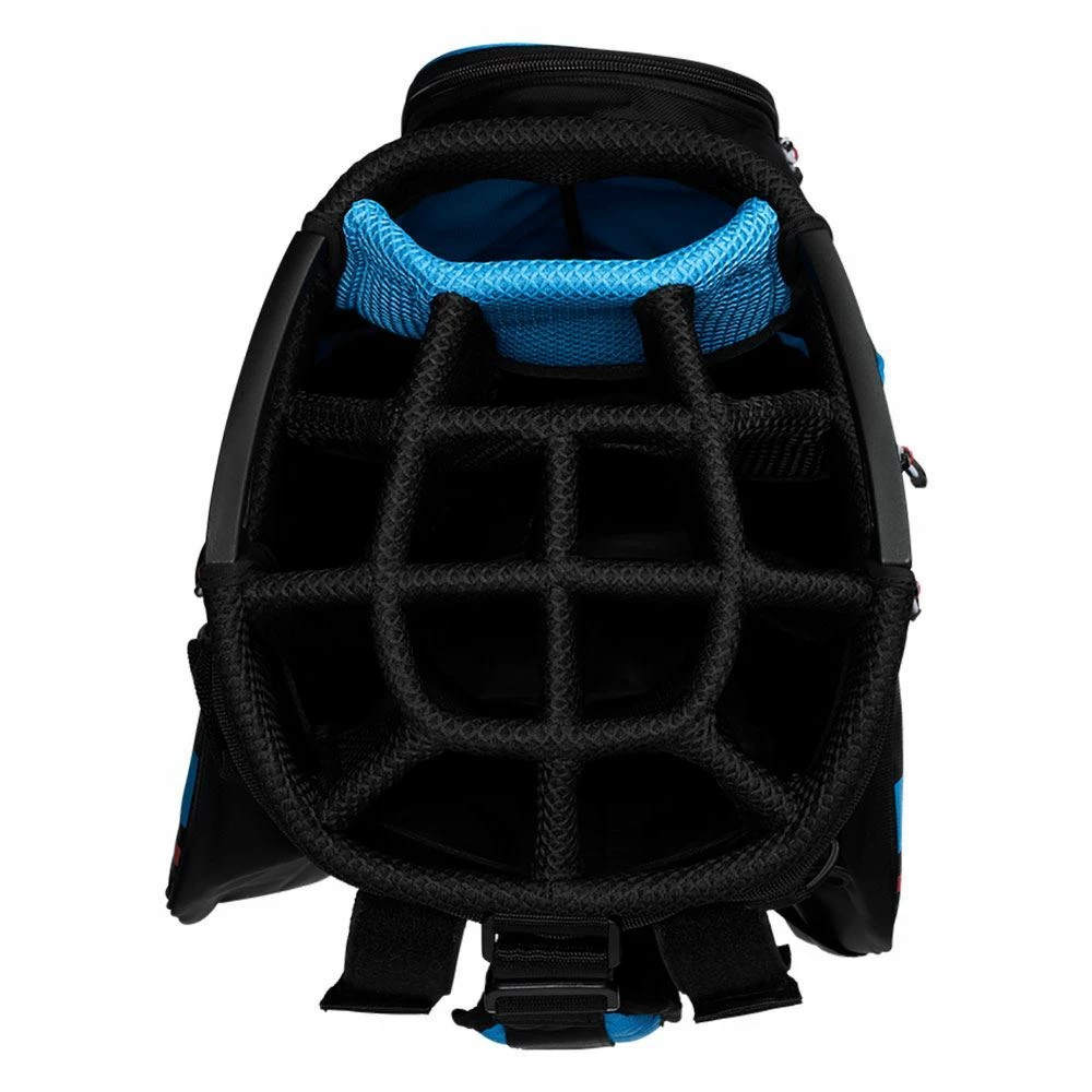 Callaway Chev 14+ Cart Bag Black Cyan - Image 3