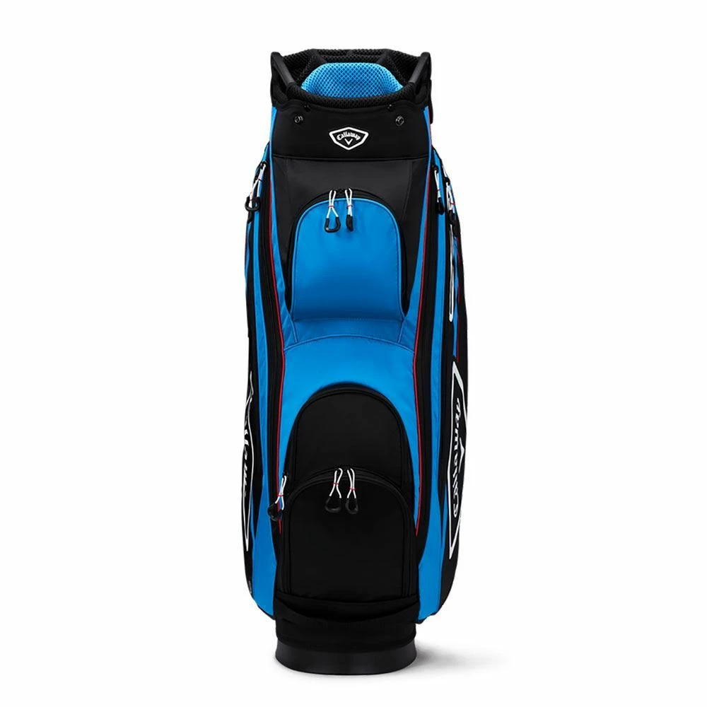 Callaway Chev 14+ Cart Bag Black Cyan - Image 4