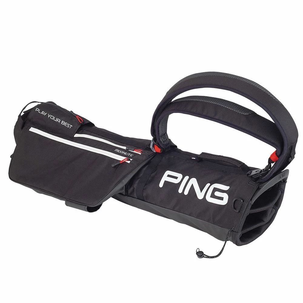 Ping Moonlite Black/Scarlet Bag