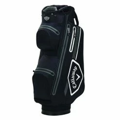 Callaway Chev 14 Dry Cart Bag 2021 - Black/White/Charcoal