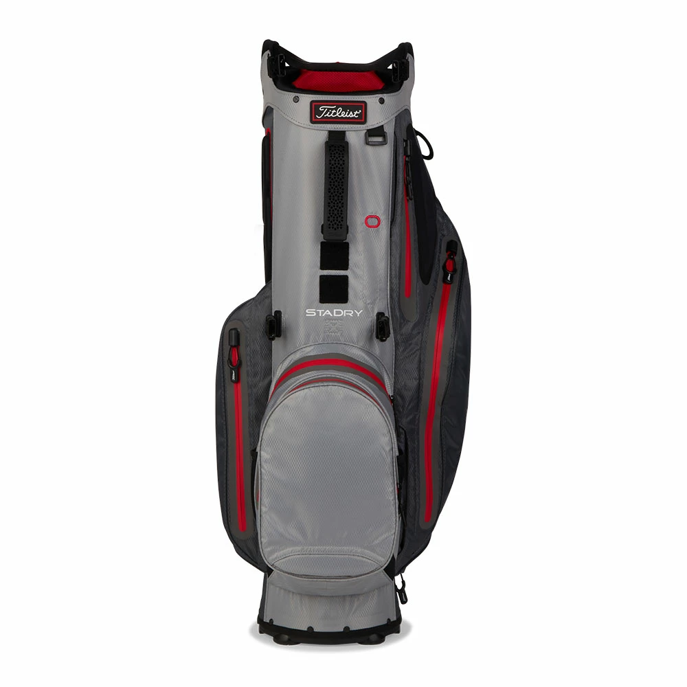 Titleist Hybrid 14 STADRY Carry Bag - CHAR/GRY/RED - Image 5