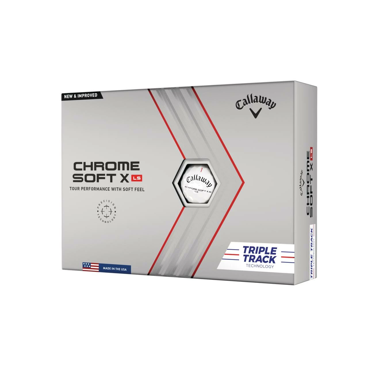 Callaway Chrome Soft X LS Triple Track Golf Balls