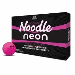 NOODLE Neon Pink Golf Balls