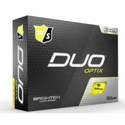 Wilson Prior Generation - Duo Optix Golf Balls - Yellow