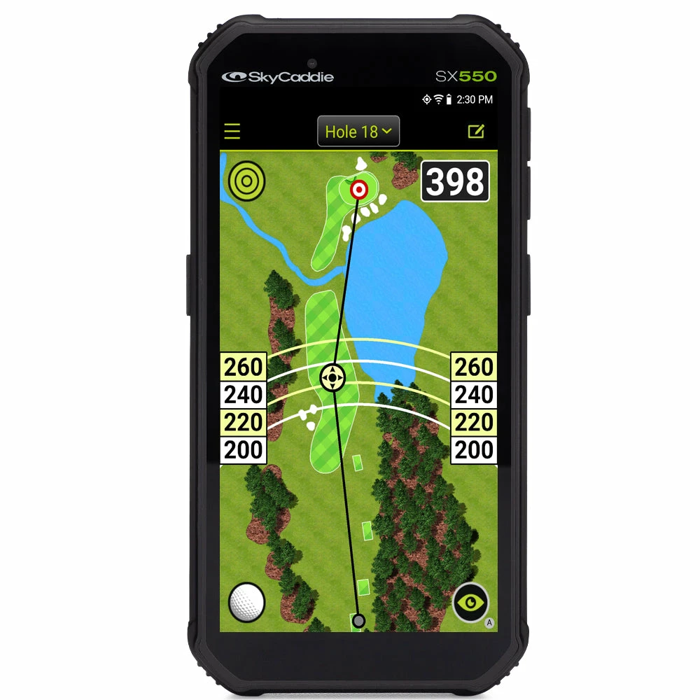 SkyCaddie Golf SX550 Tour Book Handheld GPS Device - Image 2