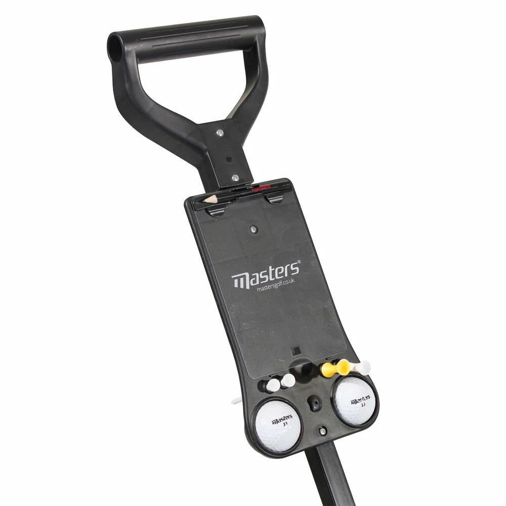 Masters Golf 1 Series 2 Wheeled Black Golf Trolley - Image 3