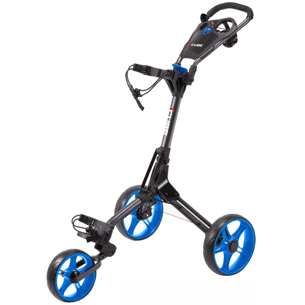Skymax Cube 3 Wheeled Push Golf Trolley + Free Gifts - Image 7
